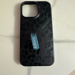 Loopy Case Black Sleek iPhone Case